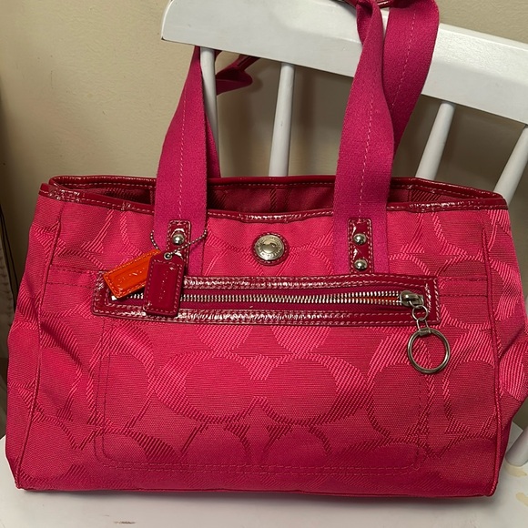 Beautiful hot pink tote bag - Picture 1 of 8